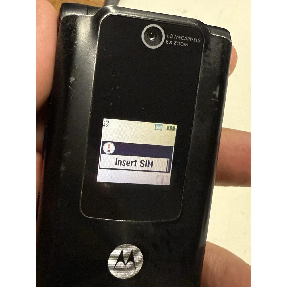 Vintage MOTOROLA W490 T-Mobile Works Please   (read Description)